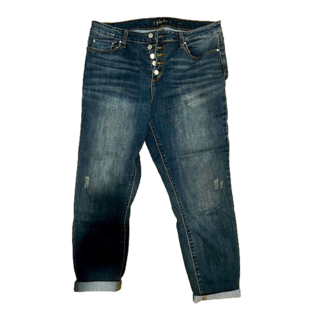 Indigo Rein High Waisted Capris- EUC ❤️